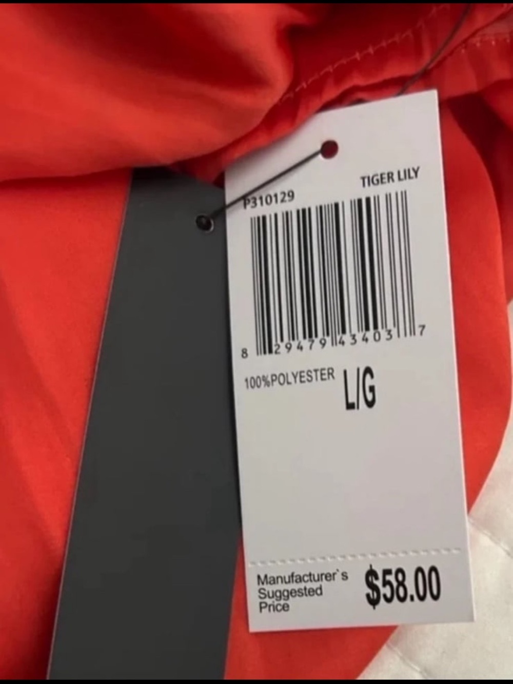 Tigerlily Vibrant Orange Blouse - Picture 2 of 3